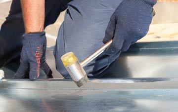 Gansclet metal flat roofing repairs